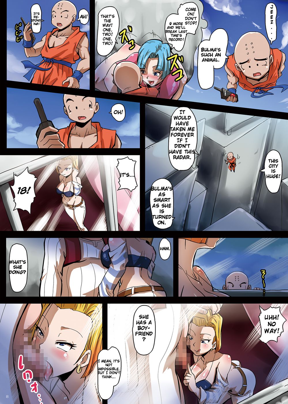 Hentai Manga Comic-The Plan to Subjugate 18 -Bulma and Krillin's Conspiracy to Turn 18 Into a Sex Slave-v22m-Read-9